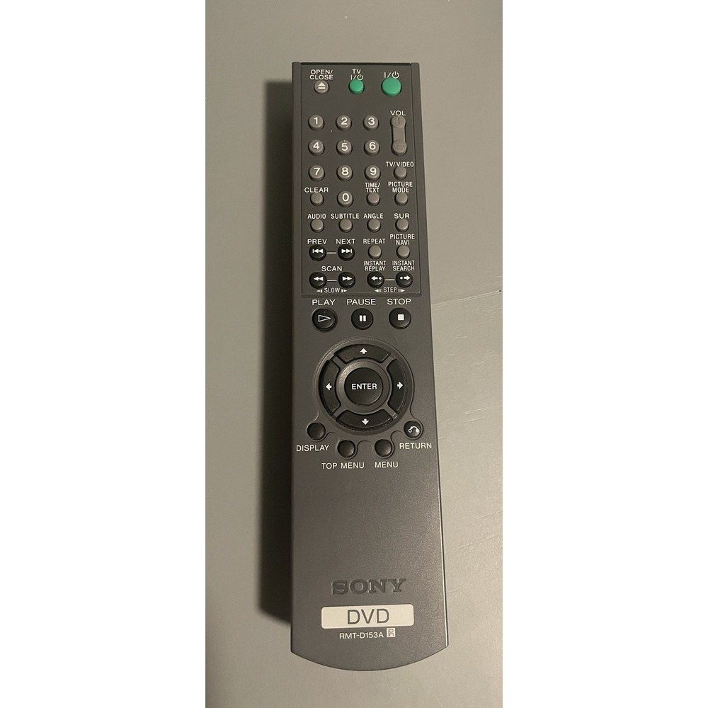 Sony‎ DVD Remote Control RMT-D153A - Tested